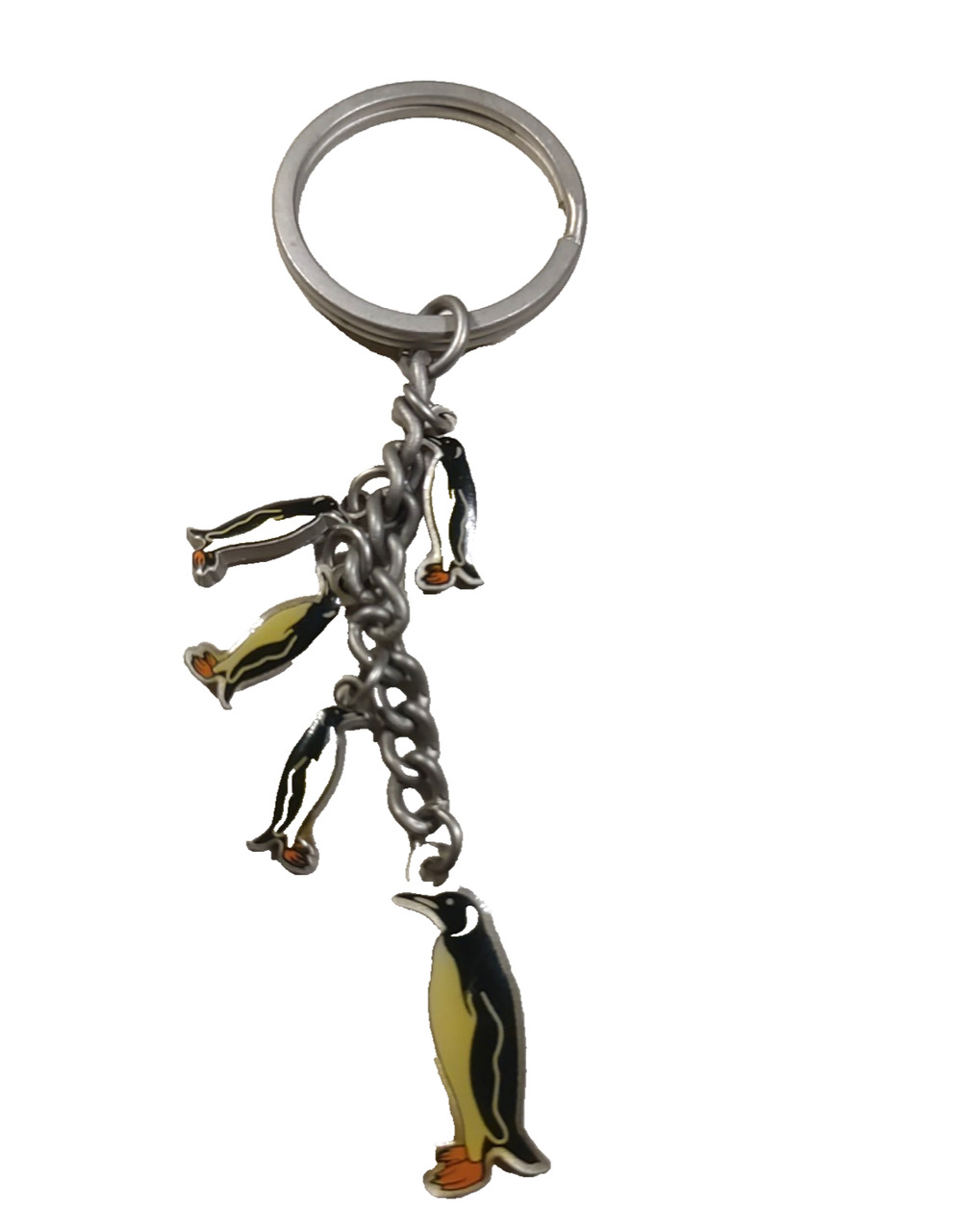 Penguin Keychain Metal Charms